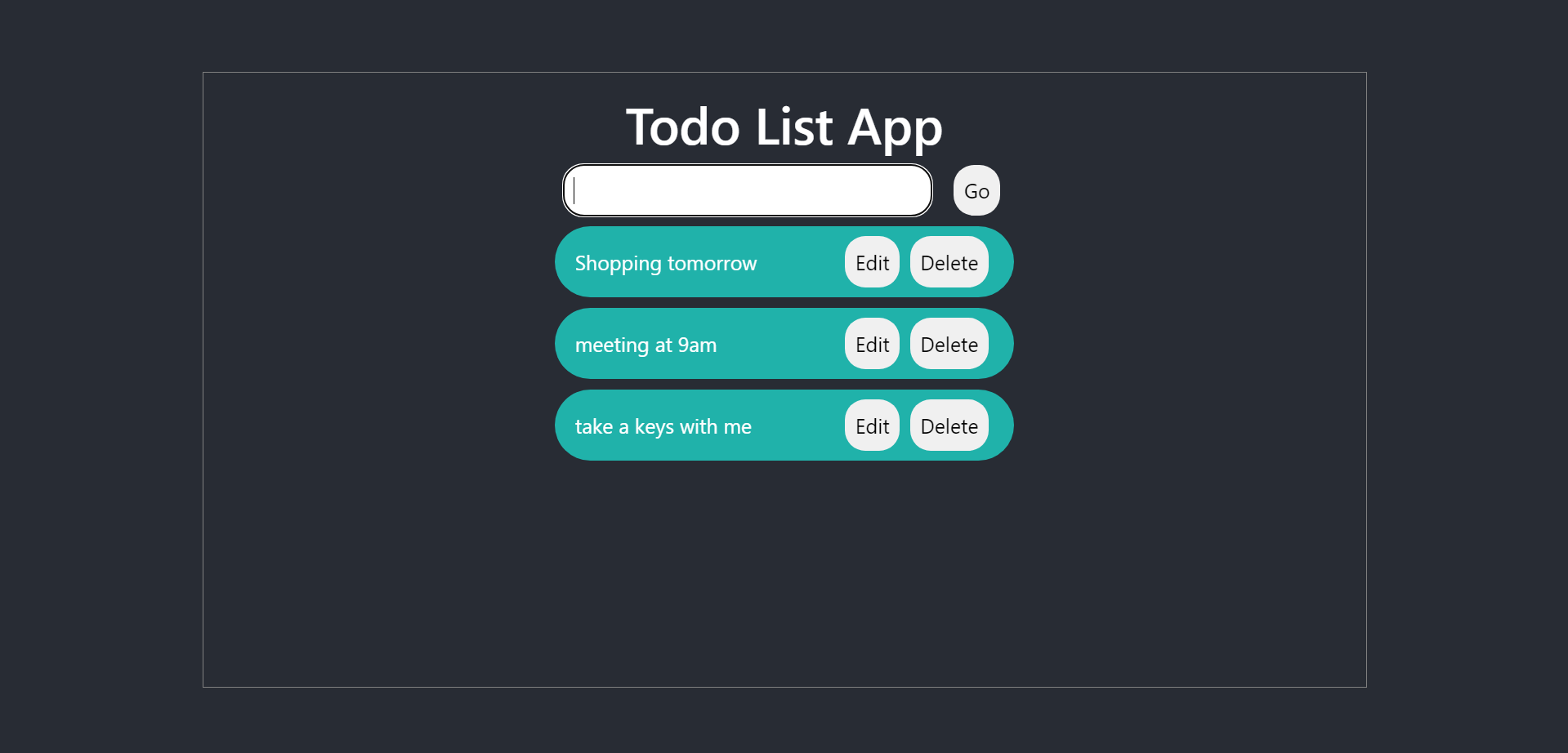 To-Do App